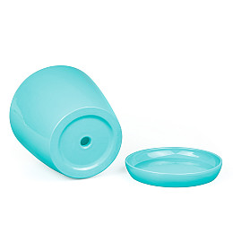 Горщик для рослини Зелена сотка Сонет преміум 10 10 см Бірюзовий (000004534)