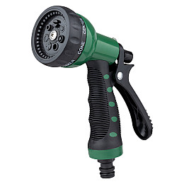 Набір поливальний: шланг спіральний 7.5м + пістолет розпилювач 7-ми режимний GRAD (5019065)