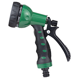 Набір поливальний: шланг спіральний 7.5м + пістолет розпилювач 7-ми режимний GRAD (5019065)