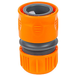 Коннектор 3/4" быстросъёмный для шланга 1" аквастоп FLORA (5015504)