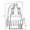 Дренажный насос Rudes DRP 30-750 6718