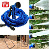 Шланг для поливу компактний розтягуючийся Magic Hose V-HOSE PRO 15m/50ft Синій