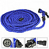 Шланг для полива компактный растягивающийсяMagic Hose 22,5m/75ft стрейтч шланг Синий