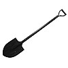 Лопата штыковая MASTERTOOL с металлической ручкой 210х290 мм 1200 мм порошковая покраска 14-6271