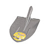 Лопата штикова MASTERTOOL "Американка" 240х290х425 мм молоткова фарбування 0.9 кг 14-6250