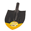 Лопата штикова MASTERTOOL 210х290х405 мм чорнo-жовта фарбування 0.7 кг 14-6255