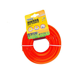 Леска для триммера MASTERTOOL 4.00 мм 15 м "звезда" 19-1040