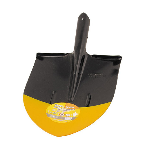 Лопата штикова MASTERTOOL "Американка" 240х290х425 мм чорнo-жовте фарбування 0.9 кг 14-6257