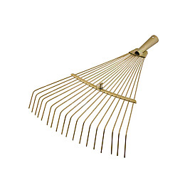 Граблі веерні MASTERTOOL розсувні оцинковані 18 зубів 500х390 мм 14-6230