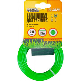 Леска для триммера MASTERTOOL 2.00 мм 15 м "круг" 19-0020
