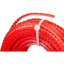 Леска для триммера MASTERTOOL "Пиранья" 3.00 мм 15 м зубчатый квадрат 19-0530