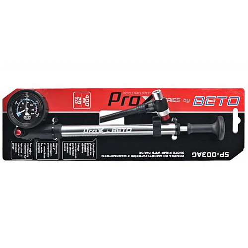 Насос ProX SP-003AG 400PSI для амортизаторів з манометром Сірий (A-PO-0136)