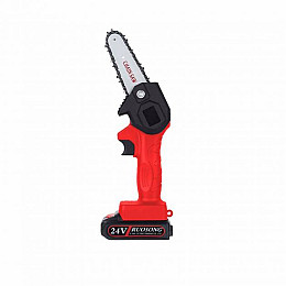 Аккумуляторная цепная пила по дереву Electric Garden Art Saw 7.5 Ач Red