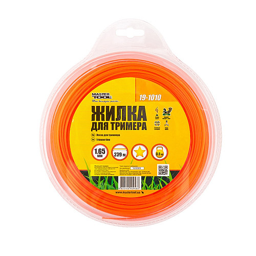 Леска для триммера MASTERTOOL GM Звезда 1.65 мм 239 м (19-1010)