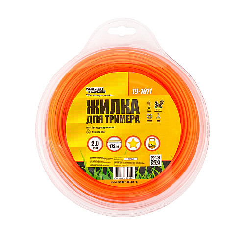 Леска для триммера MASTERTOOL GM Звезда 2 мм 172 м (19-1011)