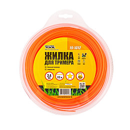 Леска для триммера MASTERTOOL GM Звезда 2.40 мм 112 м (19-1012)