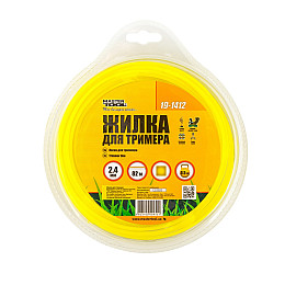 Леска для триммера MASTERTOOL GM Квадрат 2.40 мм 82 м (19-1412)