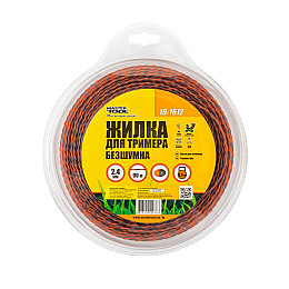 Леска для триммера MASTERTOOL GM Spiral 2.40 мм 90 м (19-1612)