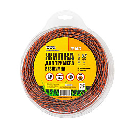 Леска для триммера MASTERTOOL GM Spiral 3 мм 57 м (19-1614)