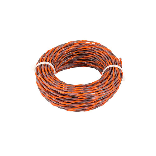 Леска для триммера MASTERTOOL GM Spiral 2.40 мм 15 м (19-1624)