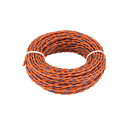 Леска для триммера MASTERTOOL GM Spiral 3 мм 15 м (19-1630)