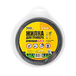 Леска для триммера MASTERTOOL GM Круг армированный 2.40 мм 90 м (19-0712)
