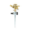 Дождеватель пульсирующий металлический MASTERTOOL GM 1/2 3 режима 16 метров (92-9330)