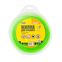 Леска для триммера MASTERTOOL GM квадрат крученный 1.65 мм 295 м (19-1210)