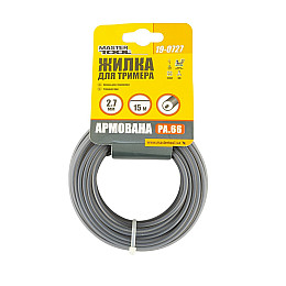 Леска для триммера MASTERTOOL GM Круг армированный 2.70 мм 15 м (19-0727)