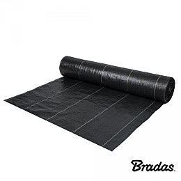 Агроткань проти бур'янів Bradas 135 г/м² 0,8х100 м ЧОРНИЙ