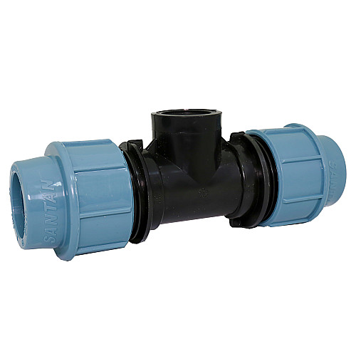 Тройник компресійний Santan 20х1/2"в х20