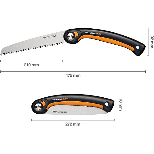 Складная пилка Fiskars Plus SW69 (1067553)