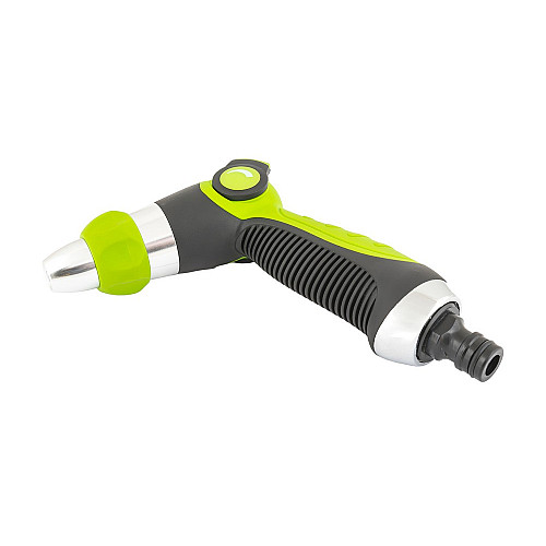 Пістолет для поливу MASTERTOOL GM 1/2 корпус ABS+метал TPR покриття плавна регулювання потоку води (92-9343)