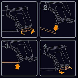 Ножівка по металу Fiskars Pro TrueTension 30 см 24 TPI (1062931)