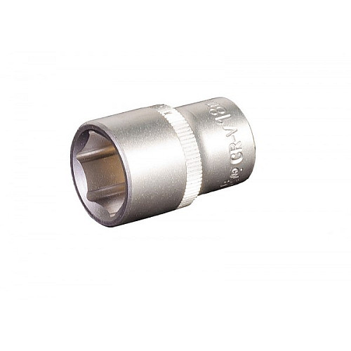 Насадка торцевая MASTERTOOL GM 6-гранная 1/2 18 мм CRV (78-0018)