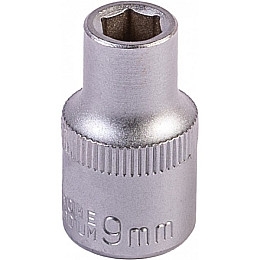 Насадка торцевая 6-гранная 1/2 9мм CRV MASTERTOOL GM (78-0009)