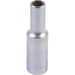 Насадка торцевая MASTERTOOL 6-гранная 1/2 10 мм CRV GM (78-0510)