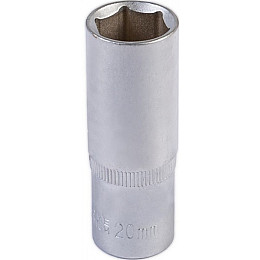 Насадка торцевая 6-гранная удлиненная 1/2 20 мм CRV MASTERTOOL GM (78-0520)