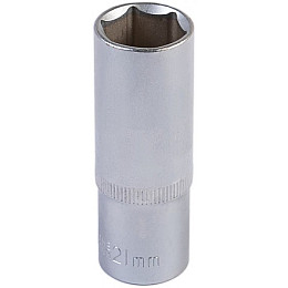 Насадка торцевая 6-гранная удлиненная 1/2 21 мм CRV MASTERTOOL GM (78-0521)