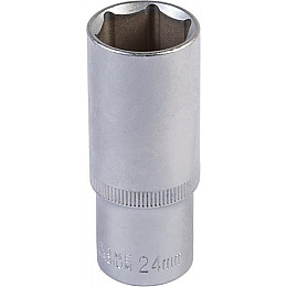 Насадка торцевая MASTERTOOL 6-гранная 1/2 24 мм CRV GM (78-0524)