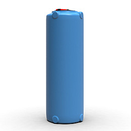 Бочка пластикова 1000л вузька блакитна харчова Viger