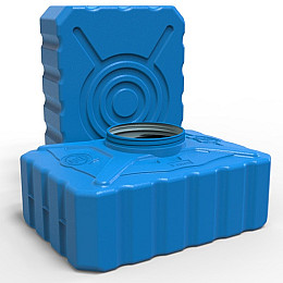 Бочка пластиковa 200 л трьохшарова харчова Рото Європласт