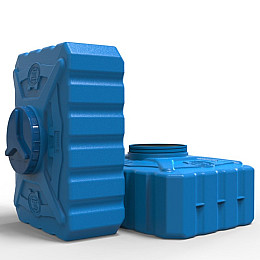 Бочка пластиковa 200 л трьохшарова харчова Рото Європласт