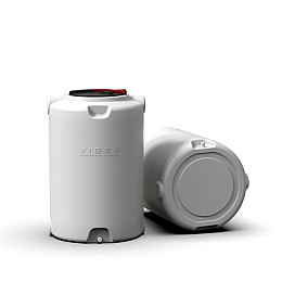 Бочка пластикова 500л біла харчова Viger