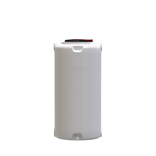 Бочка пластиковая 750л біла харчова Viger