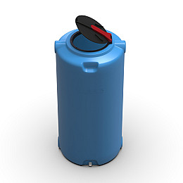 Бочка пластиковая 750л голуба піщева Viger