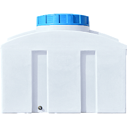 Емність 1000 л квадратна ГК ПластБак біла