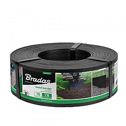 Бордюр Wood Border 78х28 мм 10 м черный Bradas
