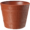 Горшок для цветов Derevo Elba-6 25 л терракот Form-Plastic