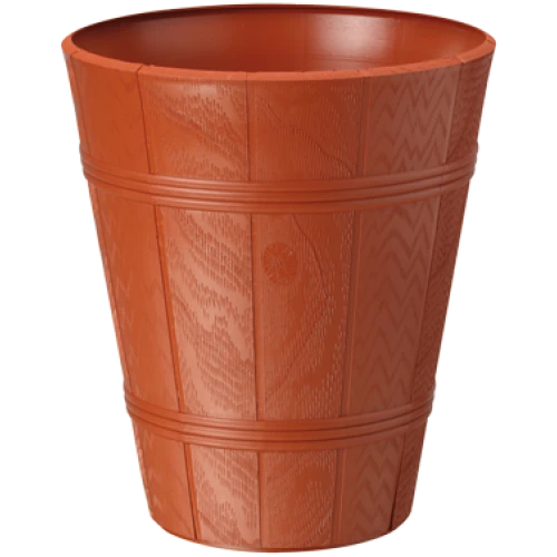 Горшок для цветов Derevo Palma-1 7,5 л терракот Form-Plastic